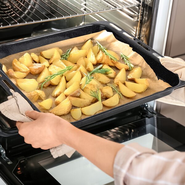 Plech na pečení 44,5x36x5,5 cm hluboký