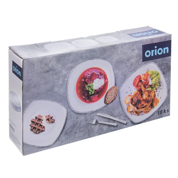 Jídelní sada čárky 18 dílů