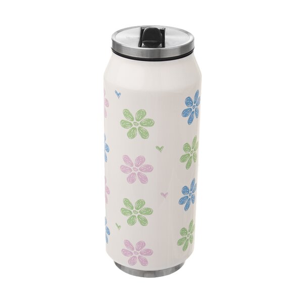 Termoska plechovka KVĚT 0,4 l