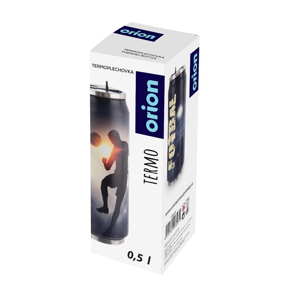 Termoska plechovka fotbal 0,5 l