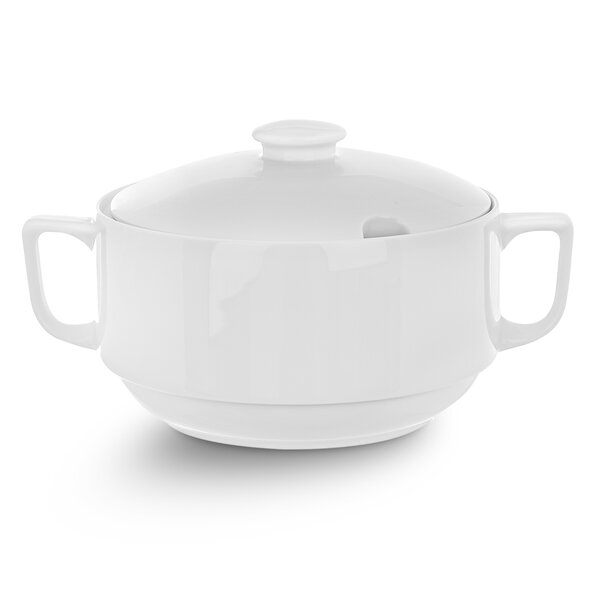 Polévková mísa MONA s poklicí pr. 21 cm