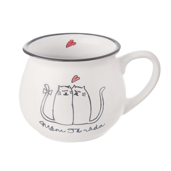 Hrnek Cats Mám tě rád/a 0,32 l