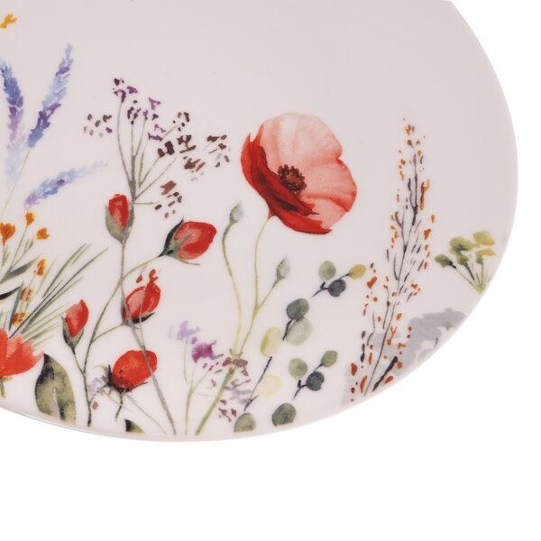 Mělký talíř MÁK pr. 24 cm