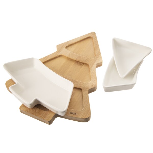 Servírovací misky s tácem WHITELINE