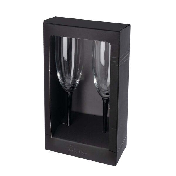 Dárkový set sklenice Onyx 0,18 l 2 ks