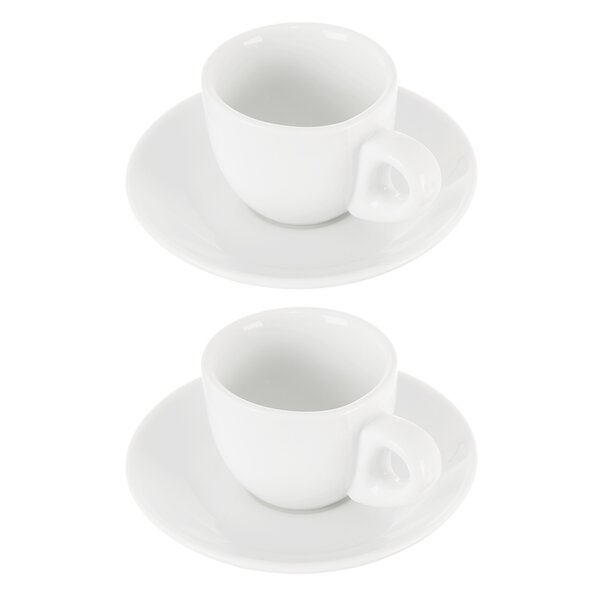 Hrnek s podšálkem MONA 0,08 l 2 ks