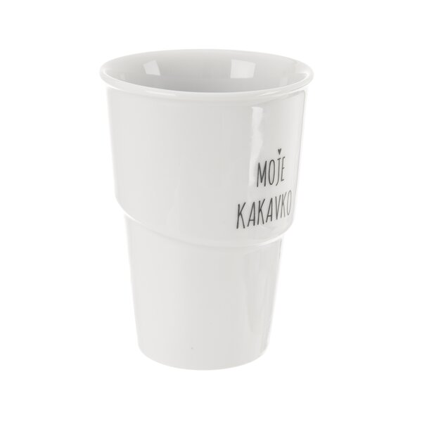 Hrnček bez ucha Moje kakavko 0,35 l