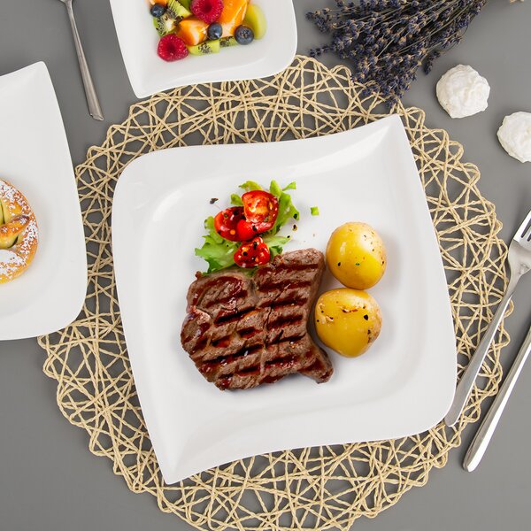 Mělký talíř MONA Musica 25x25 cm