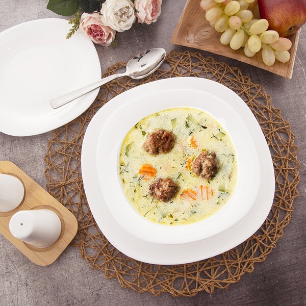 Hluboký talíř LUNA 21,5x21,5 cm