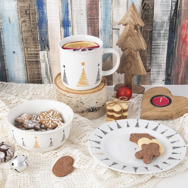 Dezertní talíř STROMEK pr. 20 cm