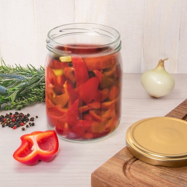 Zavařovací sklenice s víčkem 0,54 l 6 ks