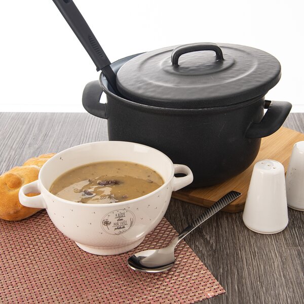 Miska KAŽDÝ DEN s uchy pr. 14 cm