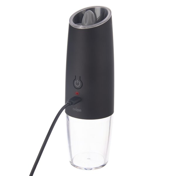 Akumulátorový mlýnek na koření s LED osvětlením  