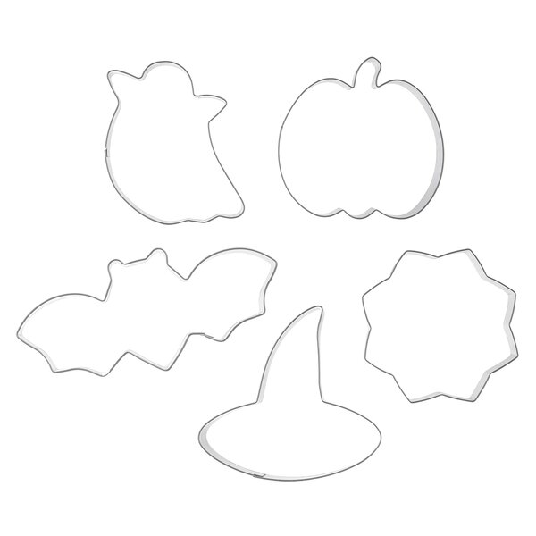 Vykrajovačky dýně Halloween sada 5 ks