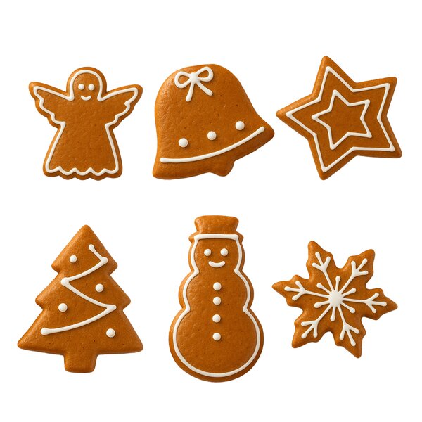 Vykrajovačky SNĚHULÁK sada 6 ks