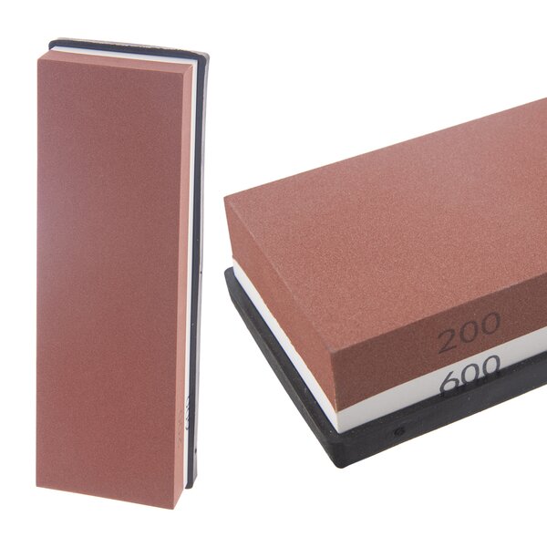 Brusný kámen s podložkou a úchytem na nože			