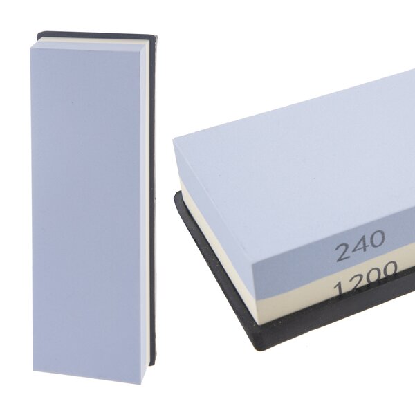 Brusný kámen s podložkou a úchytem na nože