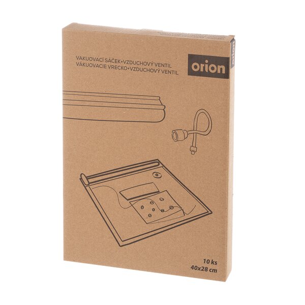 Sáček do vakuovačky potravin 10 ks se vzduchovým ventilem