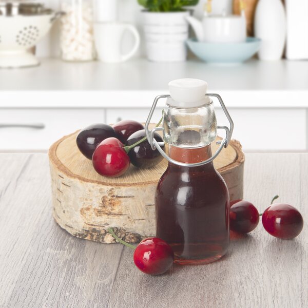 Láhev s klip uzávěrem 0,075 l