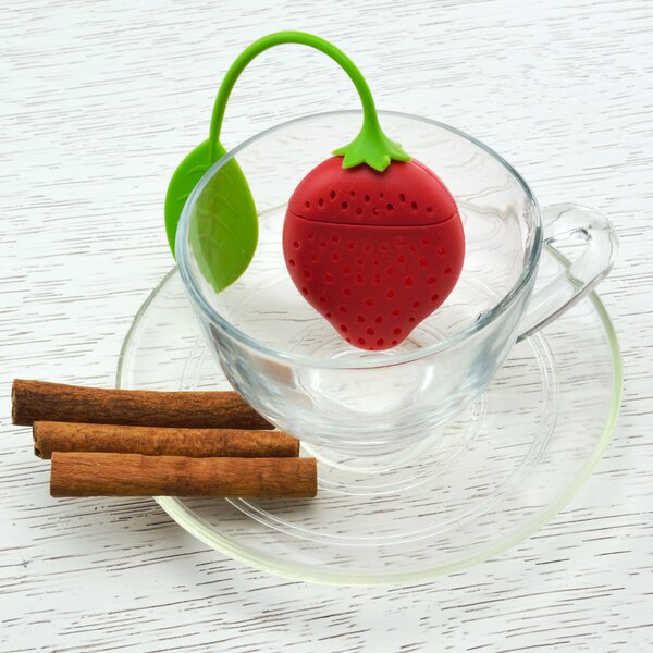 Čajítko tvar JAHODA