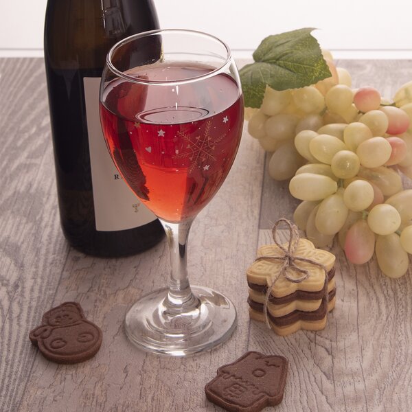 Sklenice na víno VLOČKA 0,35 l 1 ks