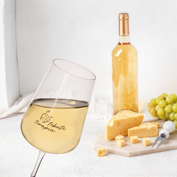 Sklenice na víno Tekutá terapia 0,35 l 1 ks