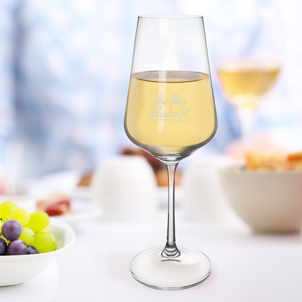 Sklenice na víno Chvíľka kľudu 0,45 l 1 ks