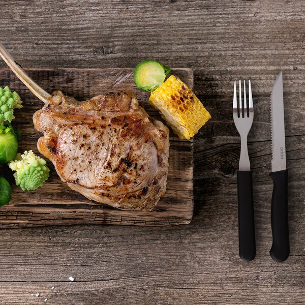 Steak set nůž s vidličkou 