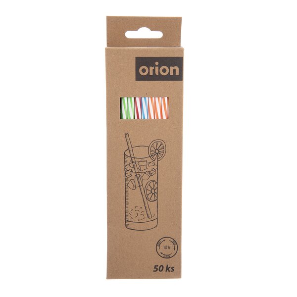 Nápojové brčko opakované použití 50 ks