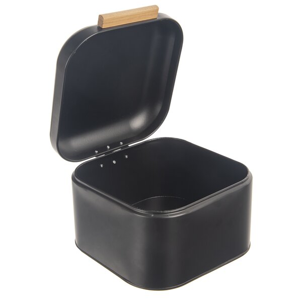 Chlebovka 21,5x20x14 cm BLACK