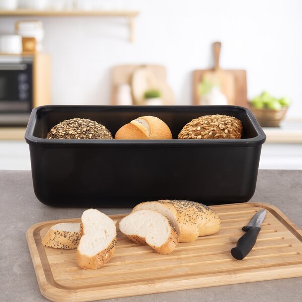 Chlebovka BLACK 40x23x13 cm