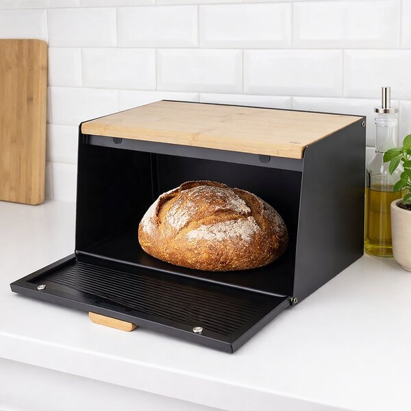 Chlebovka BLACK 35,5x21,5x21 cm