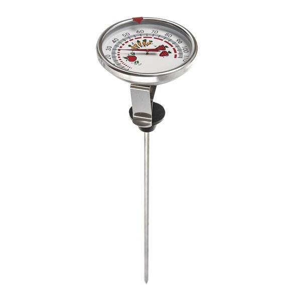 Kuchyňský teploměr na zavařování s klipem