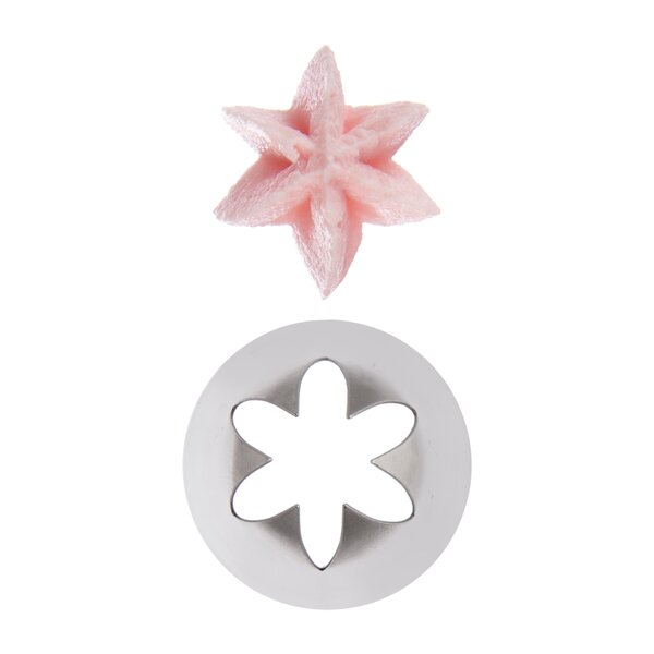 Zdobicí špička 6 cípů