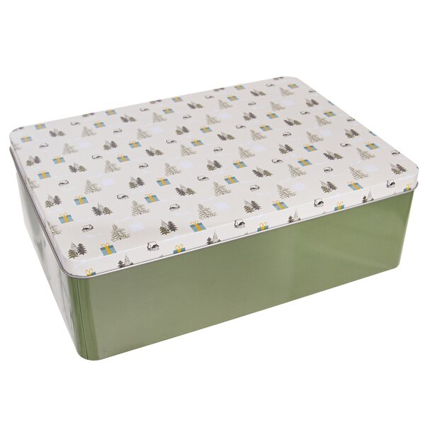 Dóza Winter time 31x22,5x10 cm