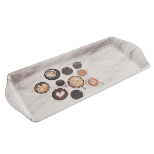 Servírovací tác káva 39,5x16,5 cm