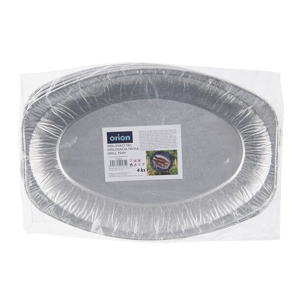 Servírovací a grilovací tác 33x23 cm 4 ks