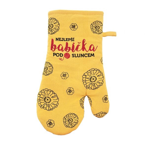 Kuchyňská chňapka s magnetem NEJLEPŠÍ BABIČKA