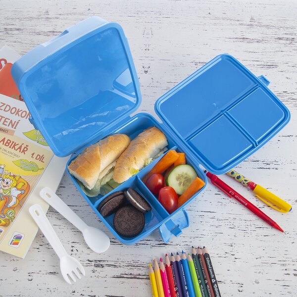 Svačinový box dělený