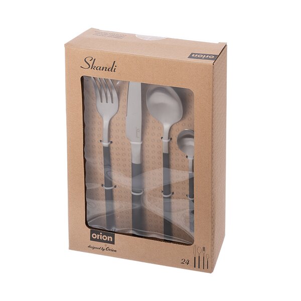 Jídelní příbory SKANDI 24 dílů