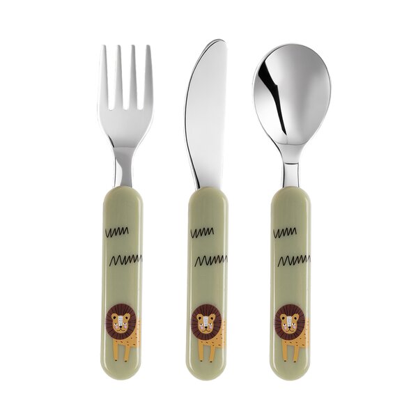 Jídelní dětský příbor zoo 3 ks