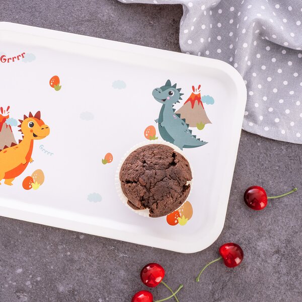 Servírovací dětský tác DINO 30,5x21 cm