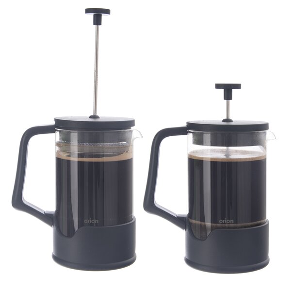 Konvice french press BLACK 0,9 l