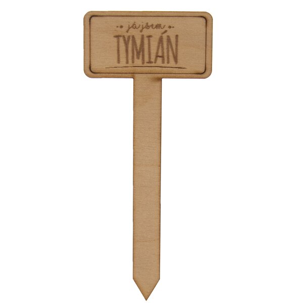 Zápich do květináče tymián