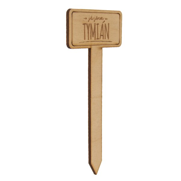 Zápich do květináče tymián