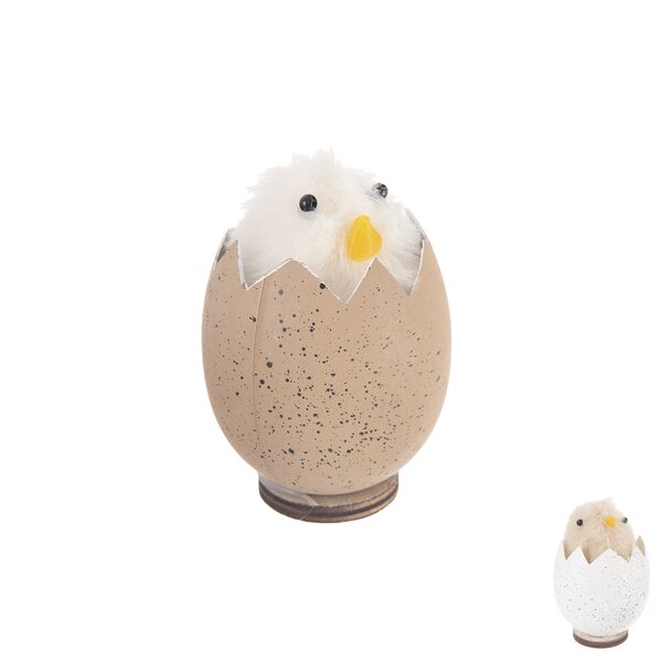 Velikonoční dekorace kuře ve skořápce