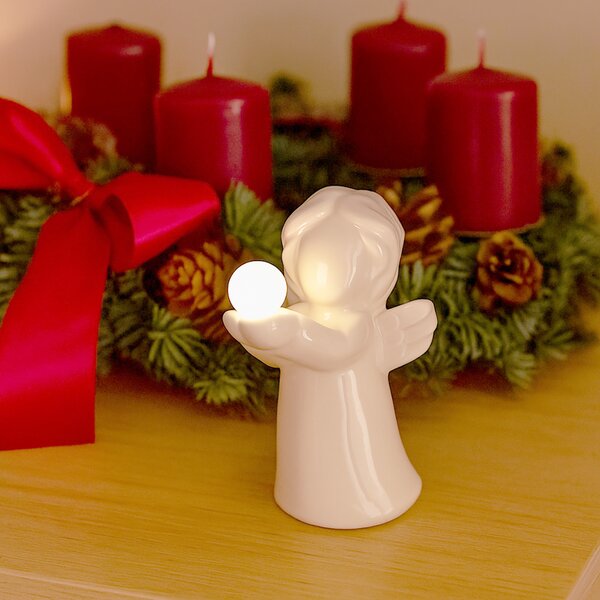 Anděl s LED světlem