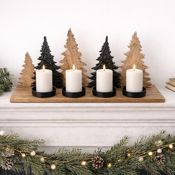 Adventní svícen MANGO stromy