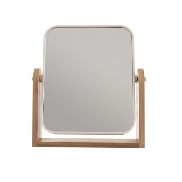 Kosmetické zrcátko WHITNEY se stojánkem 18x20 cm