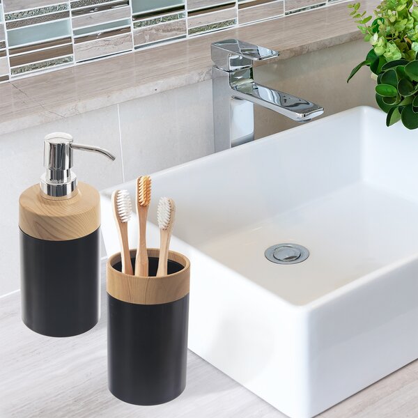 Držák na zubní kartáčky BLACK